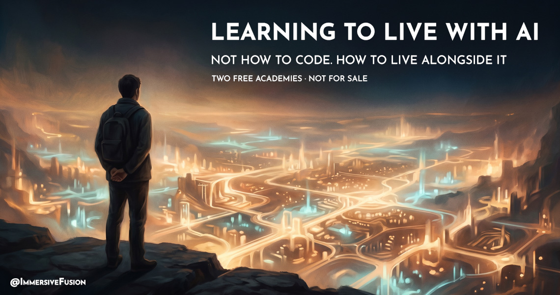 Learning to Live with AI: Immersive Fusion Opens Two Free Academies